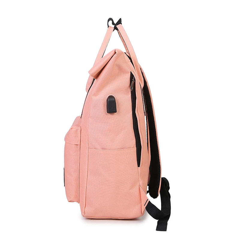 Women Large Capacity Canvas Backpack Multifunctional Shoulder Laptop Rucksack USB School Bag Fashion Travel Backpack for Girls