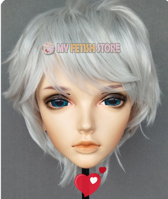 

(GL328)Female Sweet Girl Resin Half Head Kigurumi BJD Eyes Crossdress Cosplay Japanese Anime Role Lolita Mask With Eyes And Wig