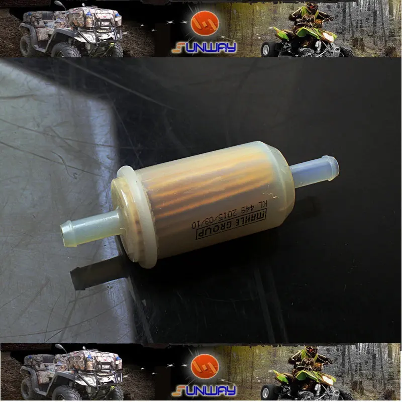 YIMATZU ATVs Parts 2Pcs Fuel Filter for BUYANG FA-D300 H300 LINHAI LH260 300 Quqd Bike Parts 2.9.01.0140