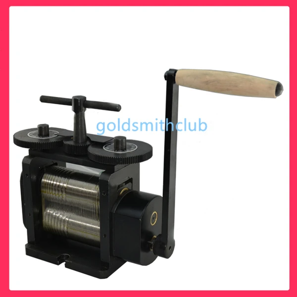 1pc/lot   Jewelry Rolling Mill Hand Operated Roller Mill Jewelry tools and machinery with 110mm roller width