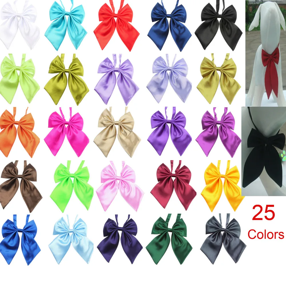 

50pcsNew Fashion Pet Dog Bow Tie Necktie Cute Bowknot Collars Pet Colorful hair style Pet tie Clothing Dog