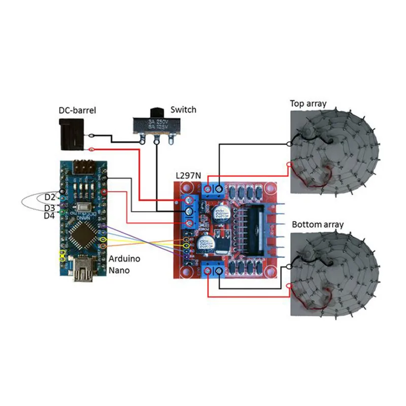 Akustyczny Levitator 3D drukowane TinyLev śmieszne inteligentne DIY zestaw do Arduino Nano