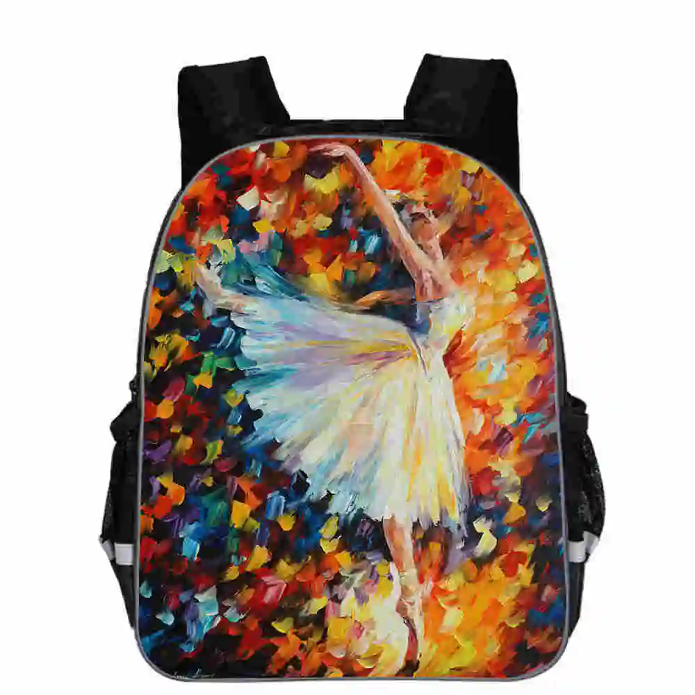 Bellet Backpack Dancer For Teenagers Boys Girls Toddler Animal Kid School Book Bags Tap Dance Men Women Mochila Bolsa