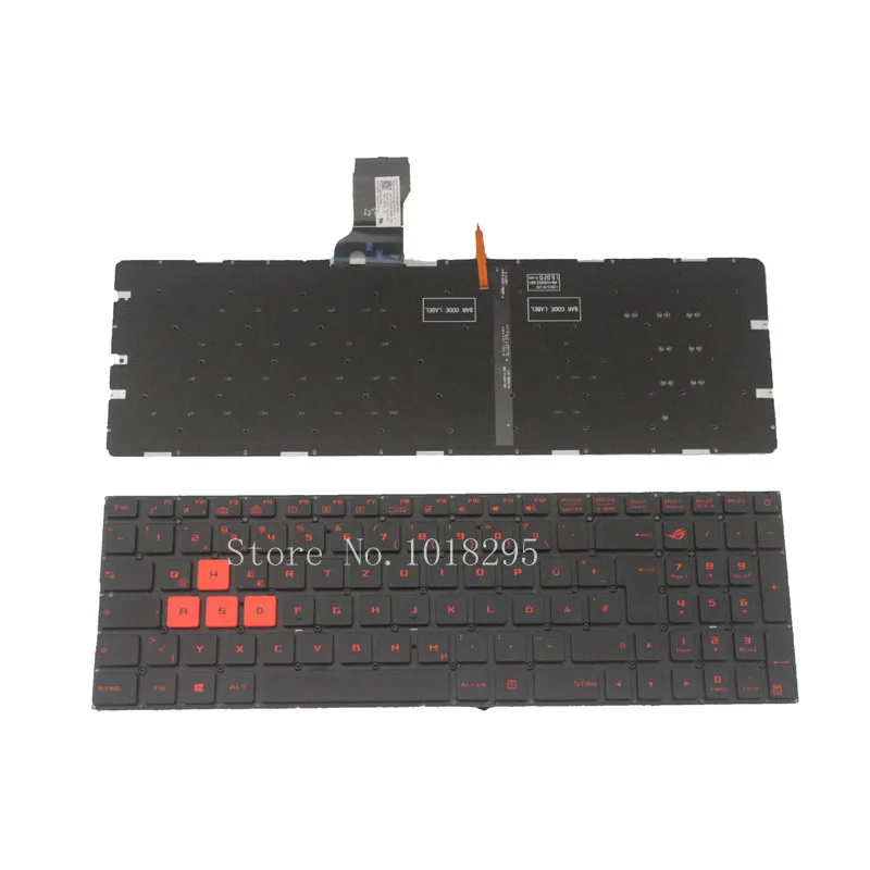 

NEW German keyboard for Asus GL502VT ROG GL502 GL502VM With backlight GR Laptop keyboard