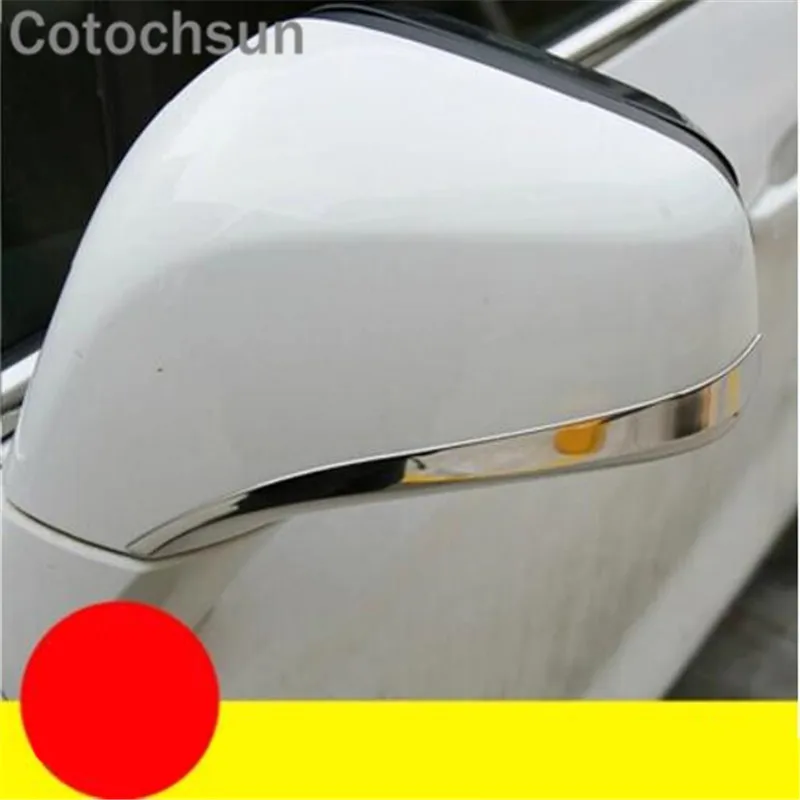 Cotochsun Car styling Rearview Mirror Sticker Bull Bar Trim Exterior Decoration Fit For Opel Mokka BUICK ENCORE 2013-2019