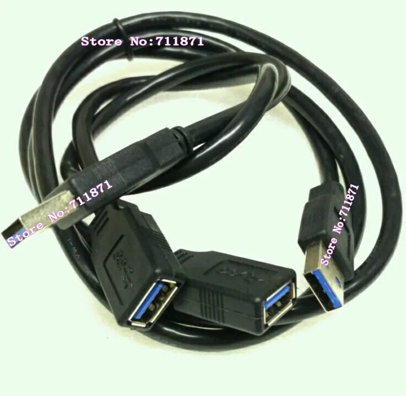 Black Male to Female USB 3.0 USB3 USB3.0 Extension Line Cable Female Male USB V3.0 extended Cable Line 3.0 USB Lengthen Cable