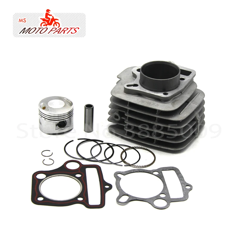 YIN XIANG 125CC Complete Engine Cylinder Barrel Cylinder Piston Kit for YX125 125CC  Engine Pit bike