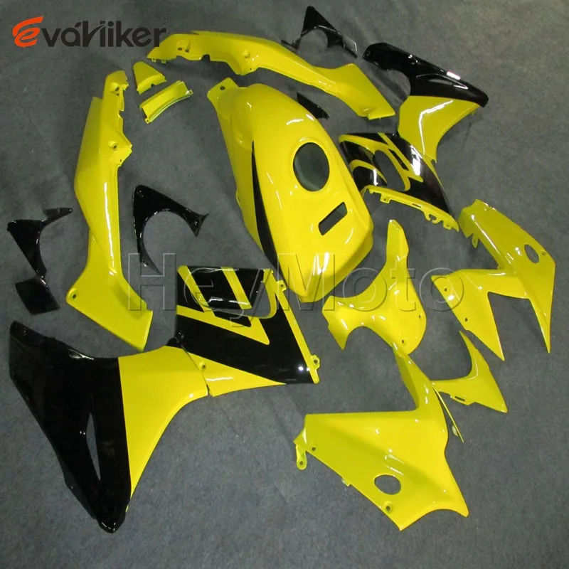 Customised color motorcycle fairing for CBR125 R 2004 2005 yellow CBR 125R 04 05 pink ABS plastic panels kit