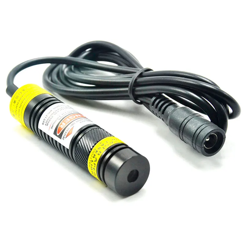 1668 Dot/Lijn/Cross Focusseerbaar Rode Laser Module 650nm 100Mw Positionering Machine Met 5V Adapter Houder heatsink