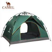 Camel Outdoor Tent for fully-automatic double family 3-4 used camping tent Single layer outdoor camping tent