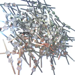 Hot Selling 1000pcs L33mm Chrome Butterfly Buckle/ Tie Clips, Crystal Chandelier Parts Copper Connector Metal Bowtie Butterfly