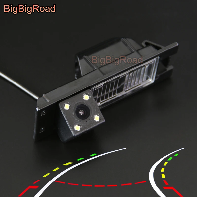 BigBigRoad For Alfa Brera Spider Romeo AR 156 159 166 147 Giulietta 940 Car Intelligent Dynamic Trajectory Tracks Backup Camera