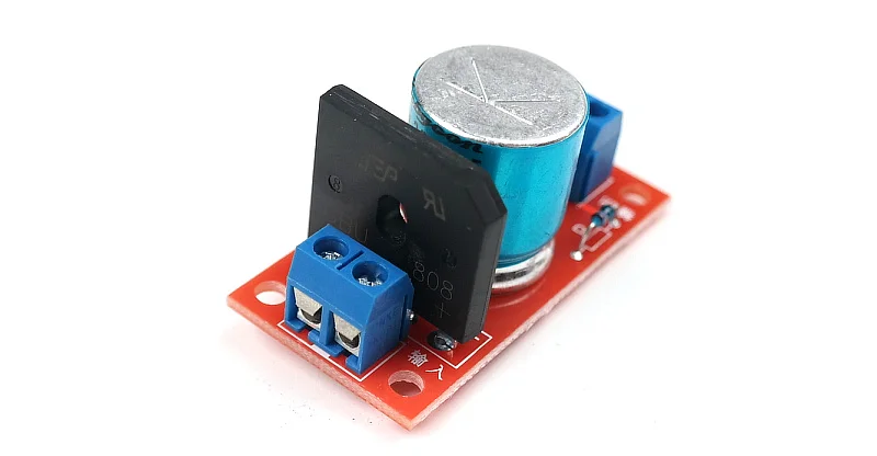 3300uf / 25V Filter capacitor 8A rectifier Filter Power Board With LED indicator light