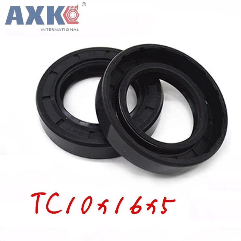 

10pcs AXK 10x16x5 TC10x16x5 NBR Skeleton Oil Seal 10*16*5 Seals AXK high-quality Seals Radial shaft seals