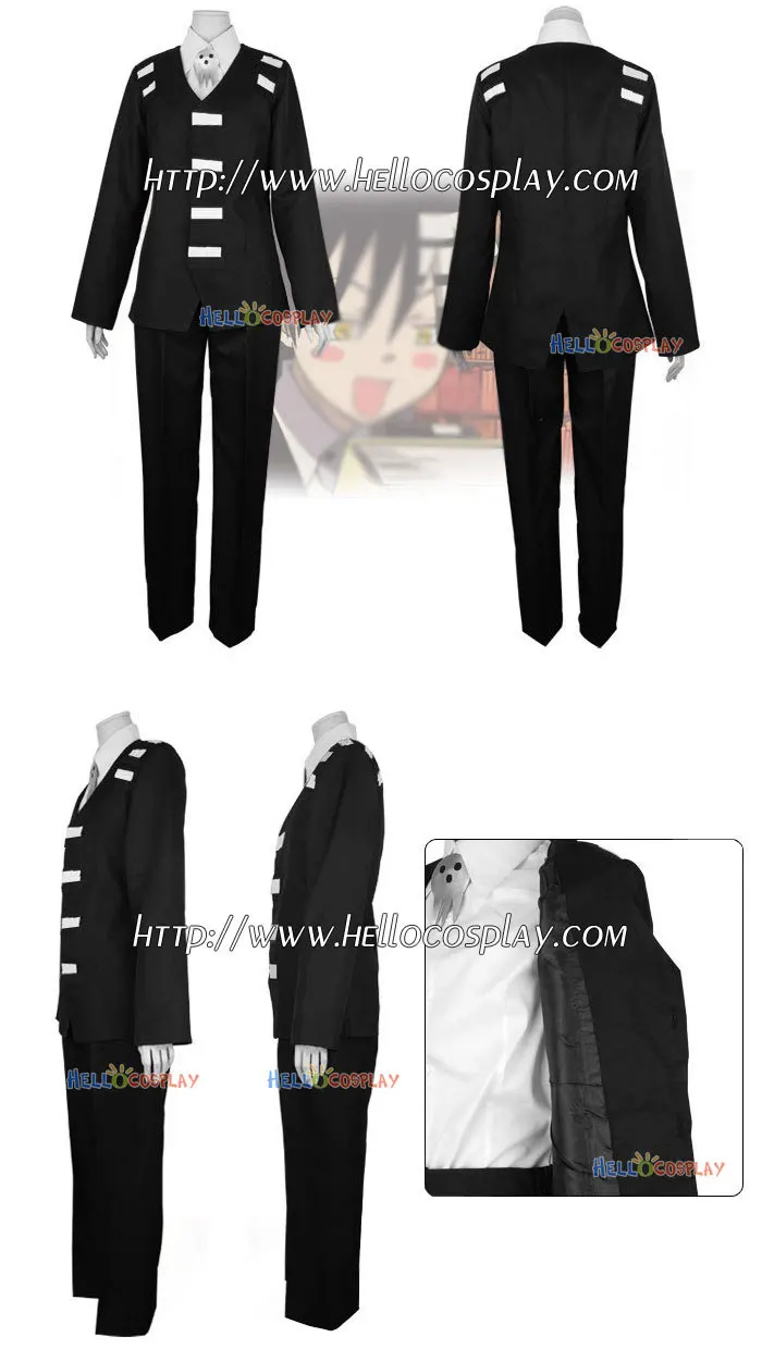 

Soul Eater Cosplay Kid Costume H008