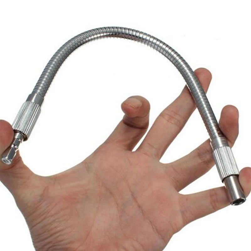 Metall Flexible Welle Universal Flexible welle Anschluss Link Magnetische Fahrer Welle Bohrer Für Bohrmaschine DZ119