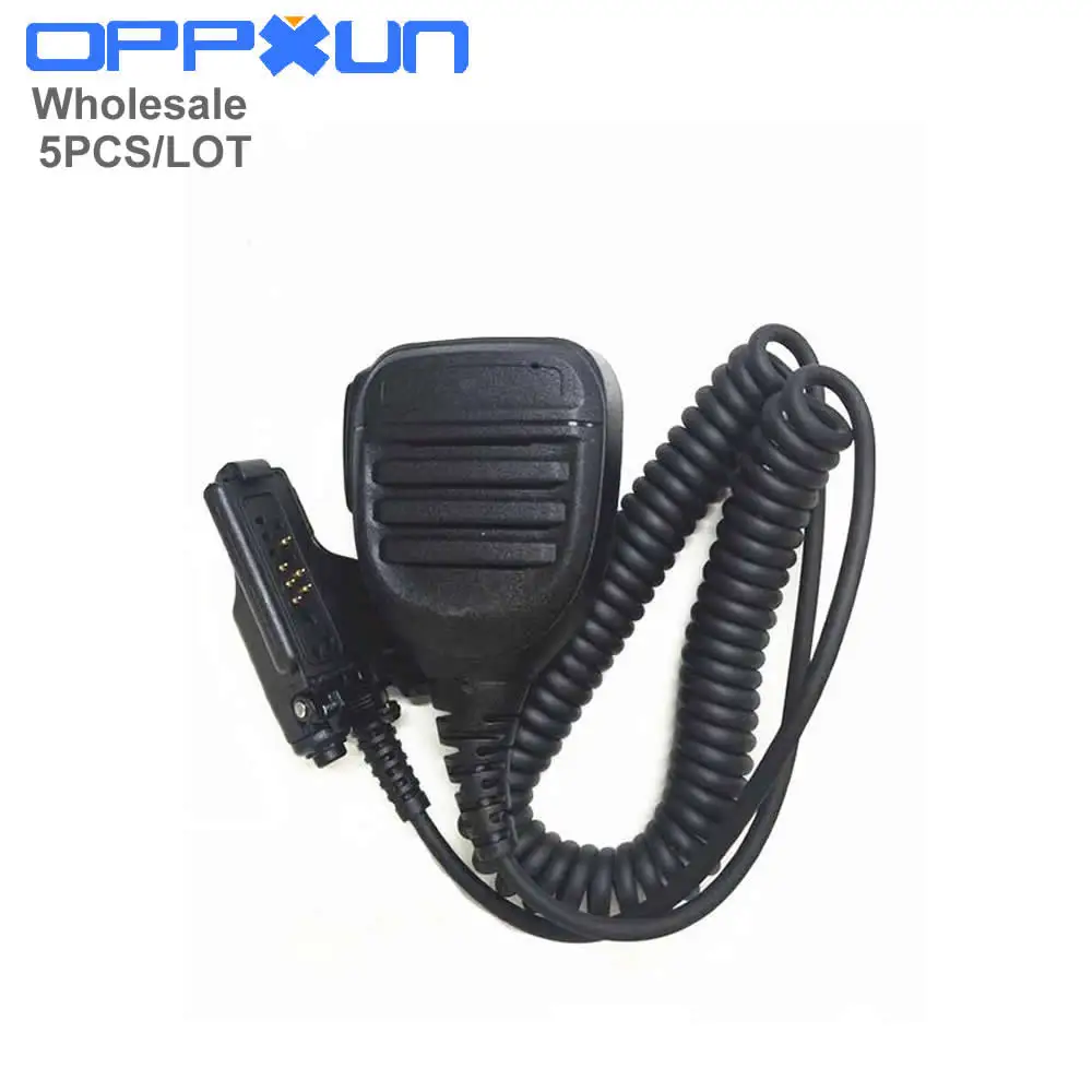 OPPXUN 5PCS Speaker Microphone For Motorola Walkie Talkie Radios HT1000 XTS1500 XTS2500 XTS3000 XTS3500 MT2000 accessories