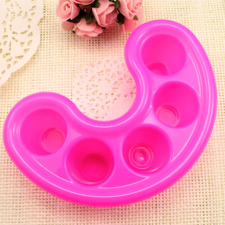 Nail Supplies Five Fingers Bowl Hand Remove Clean Nail Polish Enamel Softening Dead Skin Nail Care Special Tool Sale