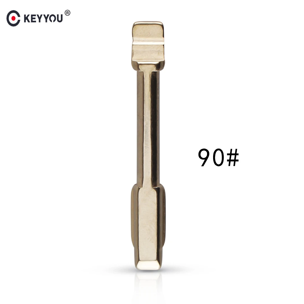

KEYYOU NO. 90 Car Remote Key Blade For Ford mondeo Modified Flip Remote Key Shell Blade Repacemet Uncut FO21 Key Blade