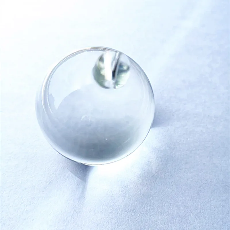 New Arrived 30mm Transparent Glass Magic Smooth Light Ball Crystal Chandelier Pendant Christmas Tree Hanging Ornament Decoration