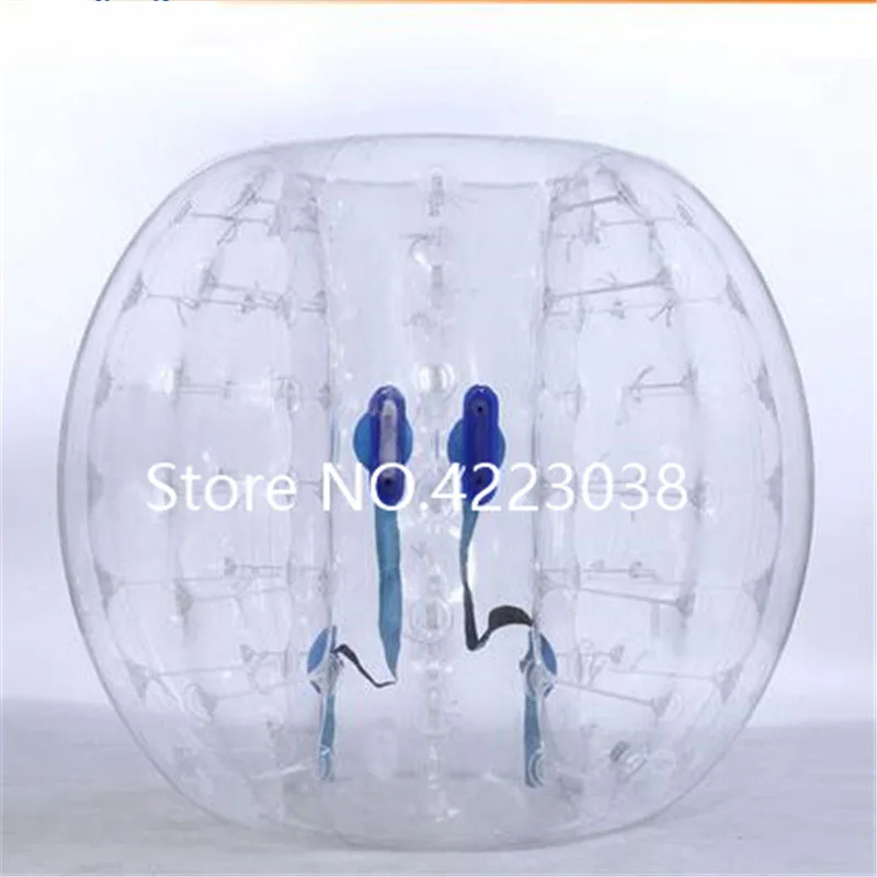 Gratis Verzending Outdoor Activiteit 1.2M PVC Opblaasbare Bumper Bubble Voetbal Zorb Bal Lucht Voetbal