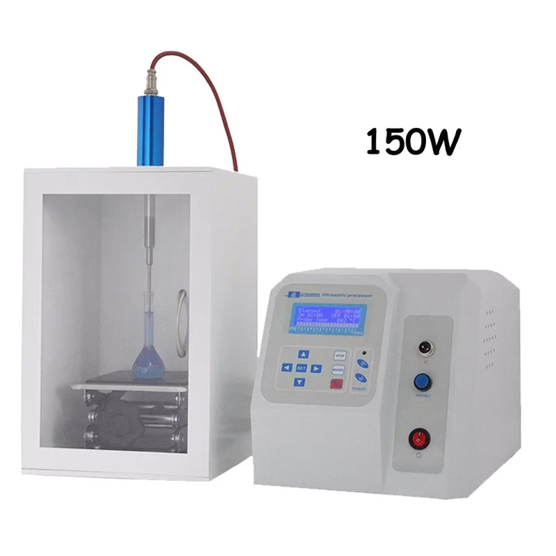 

Ultrasonic Processor 110V/220V 150W Crushed Cell Crusher Extraction Chinese 20KHZ Herbal Emulsion Crush Extractor FS-250N