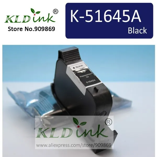 Compatible 51645A 674-4 Black Ink cartridge for pitney bowes DA400 DA500 DA50S DA550 DA55S DA700, DA70S, DA750  Address Printers