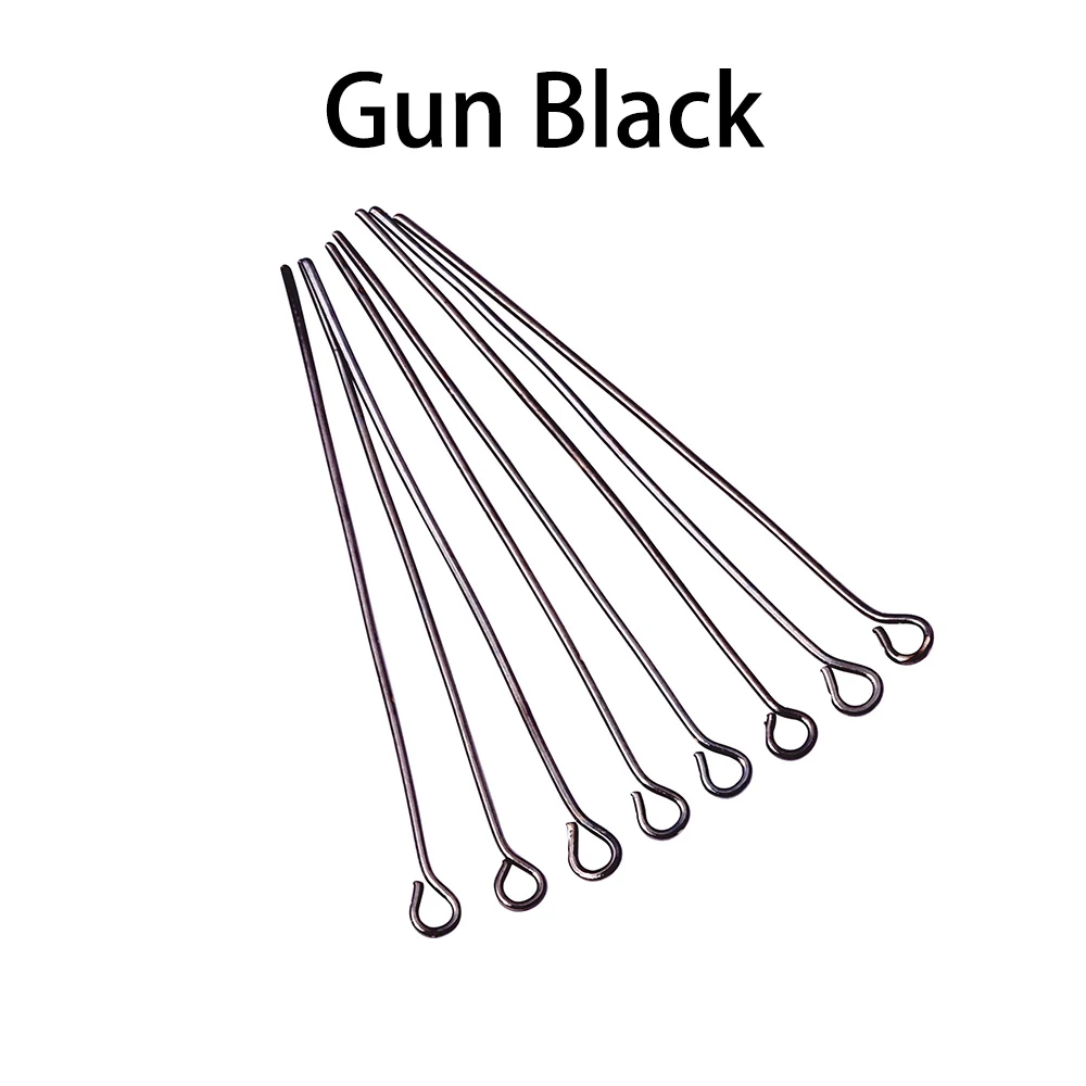 100/200 teile/los 3 Stile 16-60mm Auge Pins Kugel Kopf Pins Für Ohrring Armband Anhänger Für schmuck Machen DIY Liefert – Detail 9