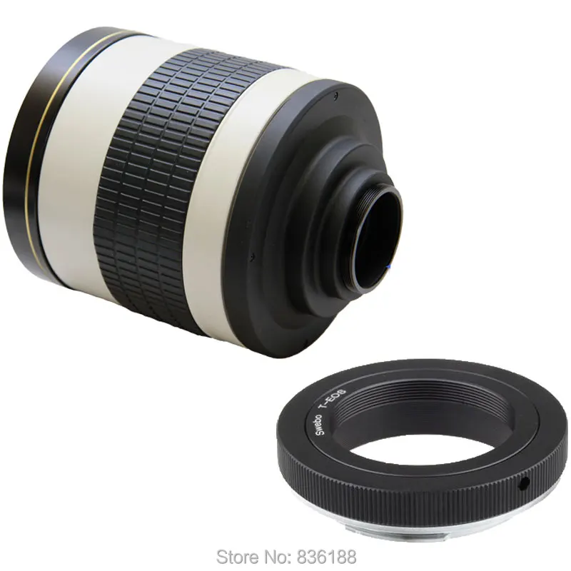 JINTU 500 مللي متر f/6.3 جدا تليفوتوغرافي مرآة عدسات لكاميرات كانون 5D مارك الثالث II 5DIV 1D 1DS 60D 1000D 760D 750D 700D 650D 550D 70D كاميرا