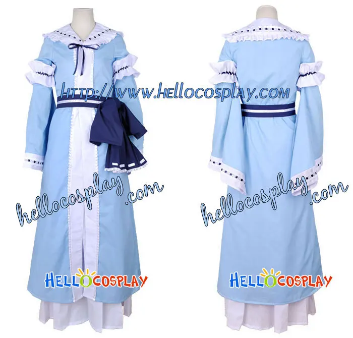 

Touhou Project Cosplay Yuyuko Saigyouji Costume H008