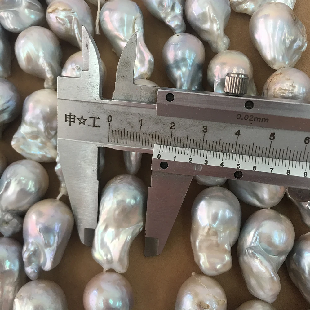 pearl beads,100% Nature freshwater loose pearl with  baroque shape, BIG BAROQUE shape pearl .15-22 mm,nice nature color