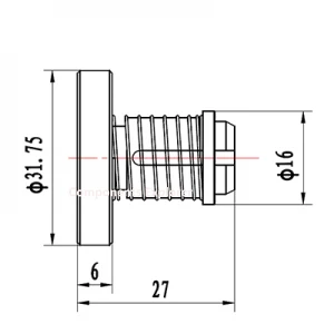 POM Anti-backlash Nut for Tr8*20 lead screw