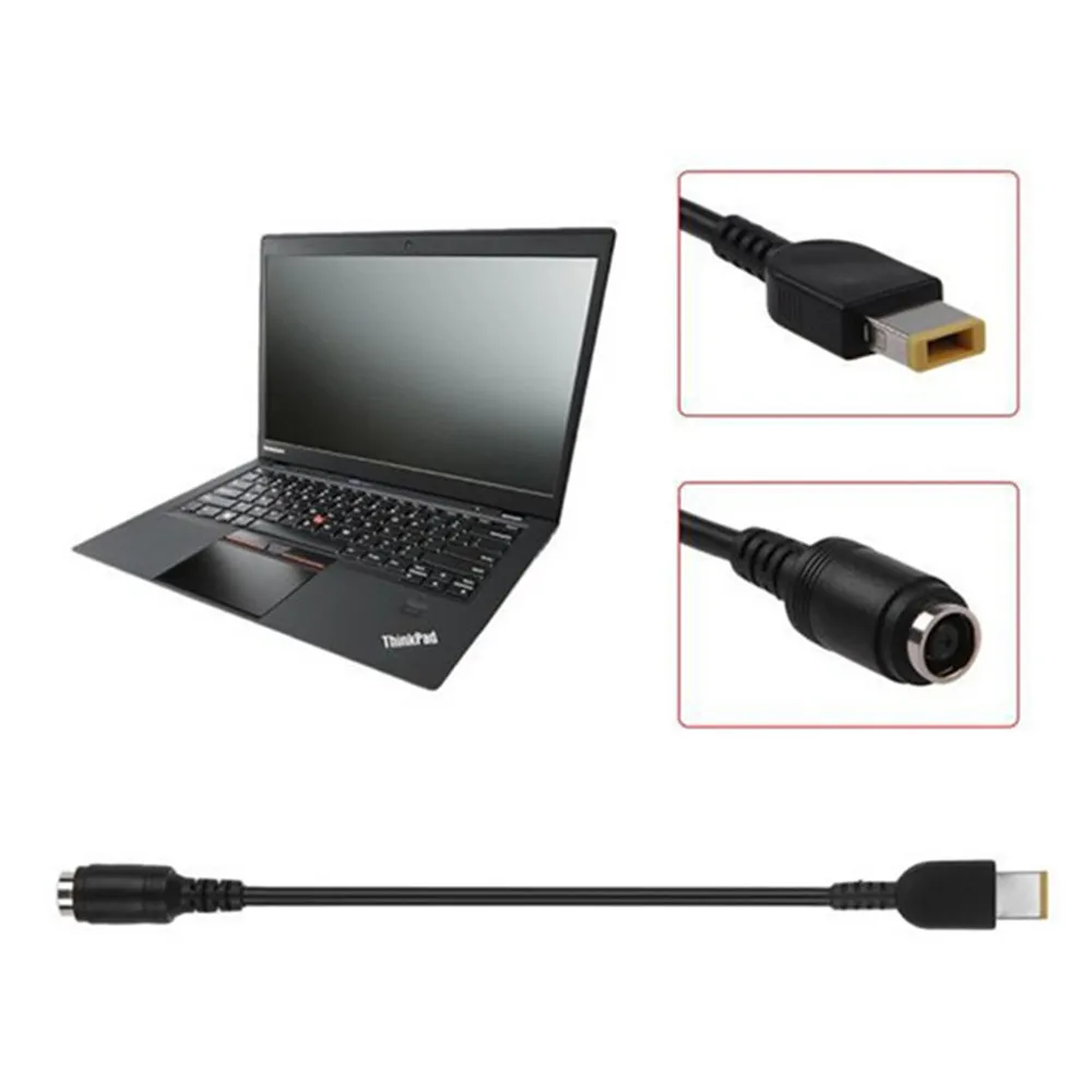 ThinkPad X1 Carbon 0B47046 최고 품질용 5.5mm x 2.5mm 암 인터페이스 전력 변환기 어댑터 케이블