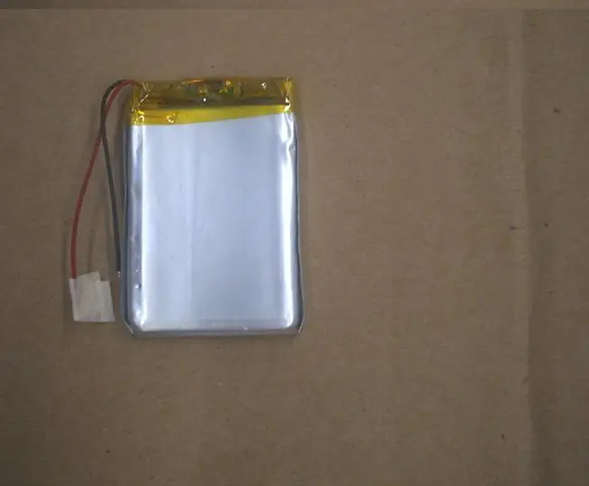 Batería de polímero de litio de 3,7 V y 1200mah, batería recargable 603450/batería plana/batería de navegación