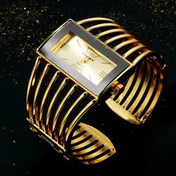 Canneve relógio feminino luxuoso na moda, pulseira em ouro rosê, relógio elegante para mulheres, relógio de pulso feminino