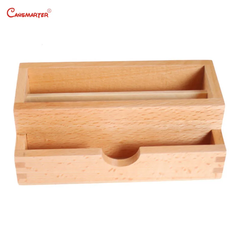 Preschool Cabinet Box Montessori Toys Holding Baby Educational Games Children Teaching Toys Cabinet for Kids Home House BO059-3