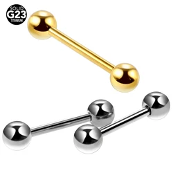 10Pcs/20Pcs/50Pcs G23 Titanium Tongue Piercing Women Sexy Tongue Rings Industrial Barbells Sexy Body Jewelry For Bar Girls