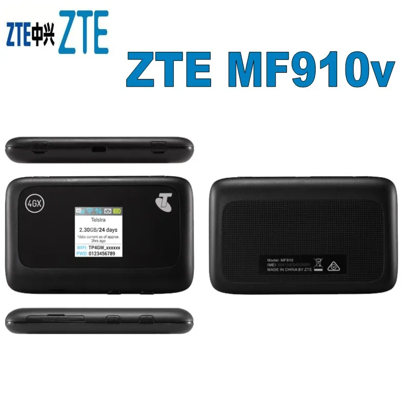 Imagem -04 - Modem Wi-fi de Bolso Desbloqueado Telestra Zte Mf910 Mf910v 4gx