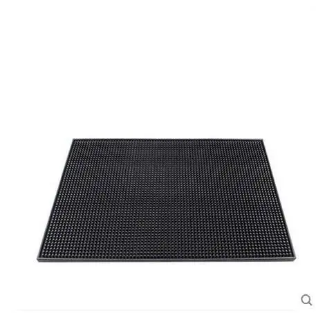 Hot Sales rubber pad Cocktail Bar Mat bartending tools Bar Mat tea shop black pad