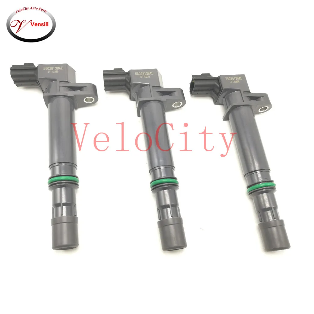 

Set of 6 Ignition Coil For 07-08 Dodge Nitro 00-08 Dakota 99-08 Jeep Grand Cherokee 3.7L V6 Part No# 56028138AE 56028138AF