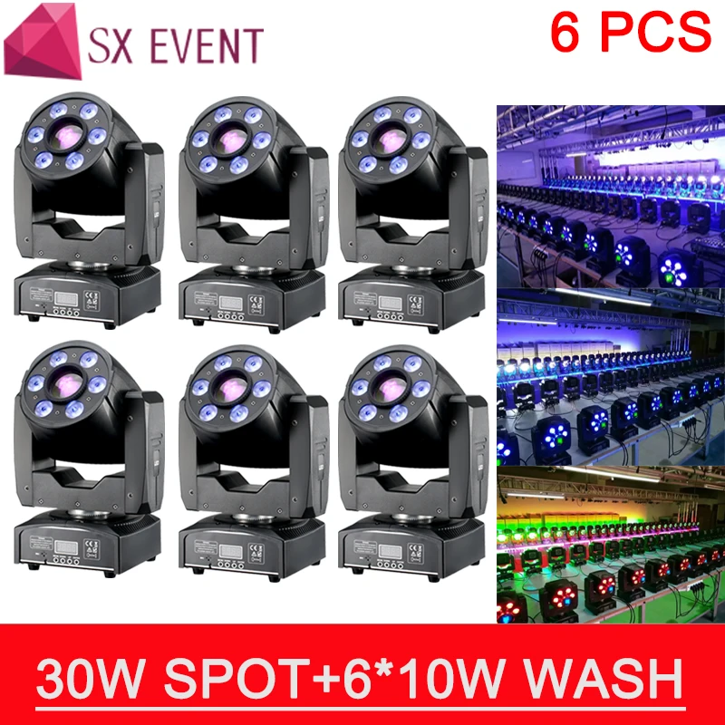 

FREE&FAST SHIPPING 30W Mini LED moving head Spot Gobo Light DMX512 led stage lighting Professional Stage & DJ/SE-3068