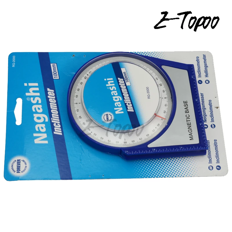 100mm Inclinometer/protractor/tilt/level Meter - Angle Finder Inclinometer