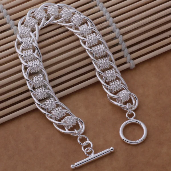 AH215 Hot  sterling  bracelet,  sterling  fashion jewelry costly TO /apbajgia bddajuka silver color