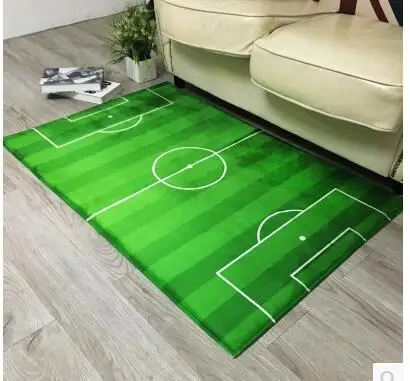 green grass Football Field Carpets For Living Room Soccer Lawn Basketball Sports Mat rug door mat carpet home decoration