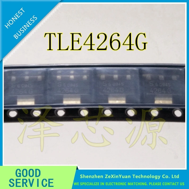 20pcs/lot TLE4264G 4264G 42464 SOT-223 NEW ORIGINAL TRIODE VOLTAGE REGULATOR LINEAR