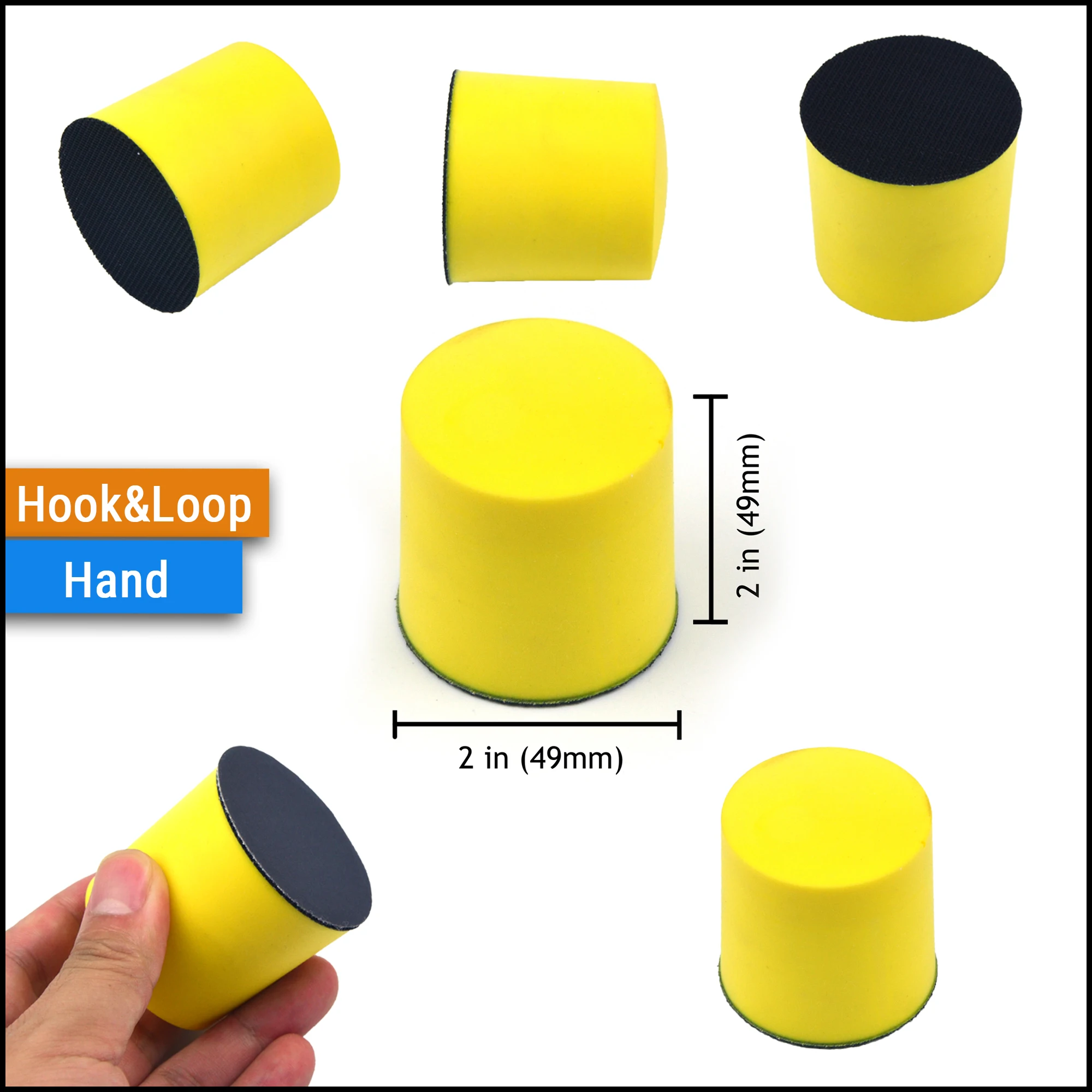 1/1. 2/1. 5 zoll Alle Arten Zurück-up Schleifen Pads für Schleif Schleifpapier Schleif Scheiben für Holzbearbeitung Kleine Bereich Polieren