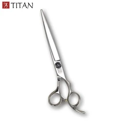 Titan high quality sus440c japan steel cut thinning 7inch,8inch barber tools shears pet dog cat grooming scissors