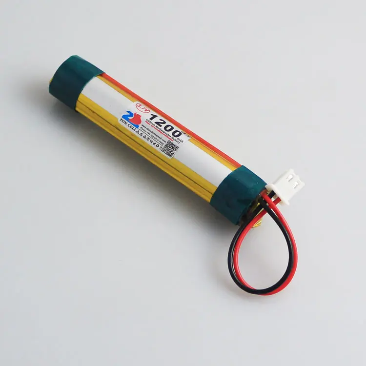 In the 1200mAh 13700 3.7V cylindrical polymer lithium battery protection board with miniature toys Rechargeable Li-ion Cell