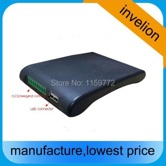 865MHz~868MHz UHF RFID Desktop reader Writer+Free SDK+Free tags(RS232/WG26/WG34)