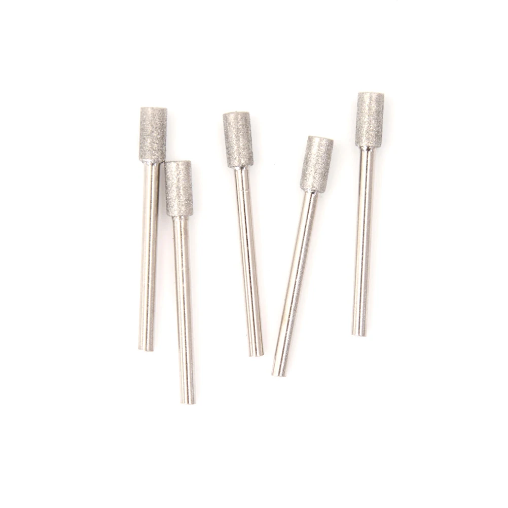 5PCS Chainsaw Sharpener Burr Stone Chain Saw Sharpening